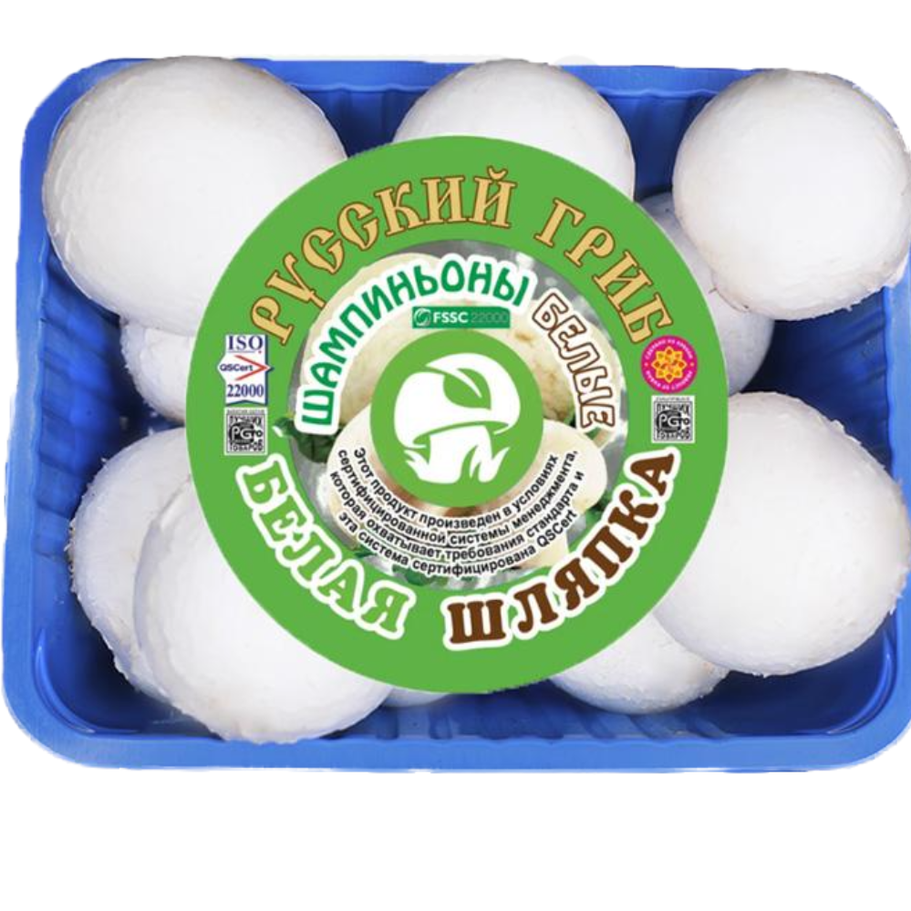 

Грибы Белая шляпка шампиньоны 250 г