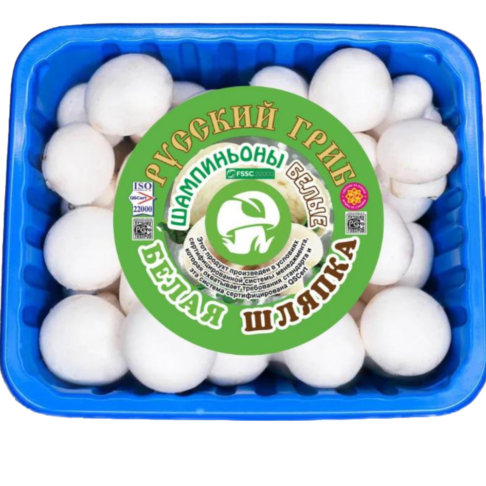 

Грибы Белая шляпка шампиньоны мини 300 г