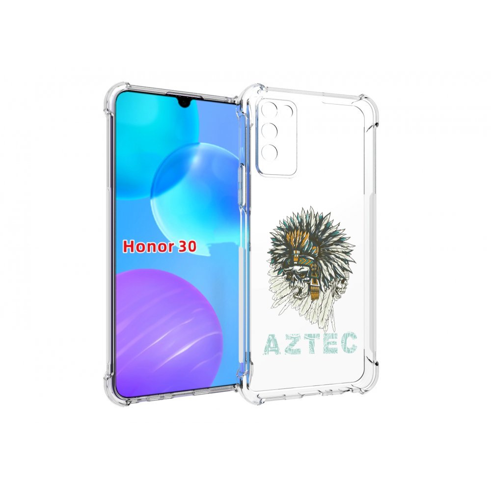 

Чехол MyPads скелет индеец для Huawei Honor 30 Lite, Tocco
