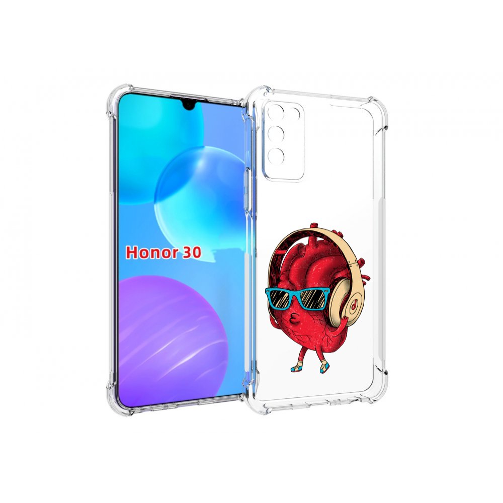

Чехол MyPads слушай сердце для Huawei Honor 30 Lite, Tocco
