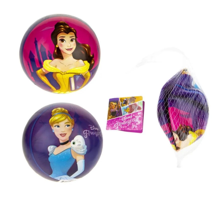 

Мяч детский Disney Принцесса Белль-Золушка 1Toy 23 см