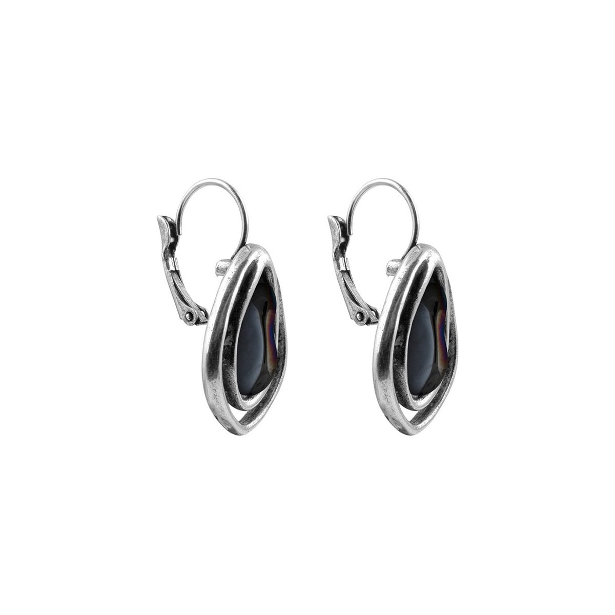 

Серьги из бижутерного сплава с муранским стеклом Ciclon A182609-10 BW/S, A182609-10 BW/S