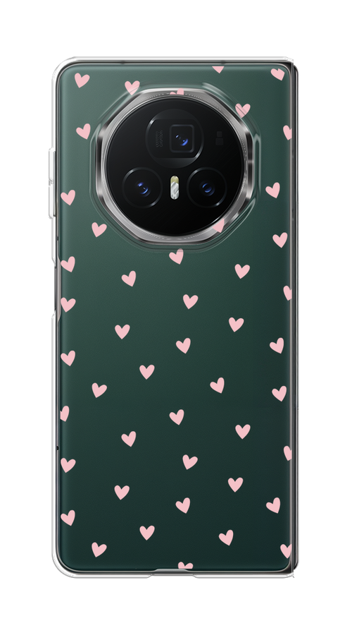 

Чехол на Honor Magic V3 Розовые сердечки паттерн, Розовый;прозрачный, 6125050-1