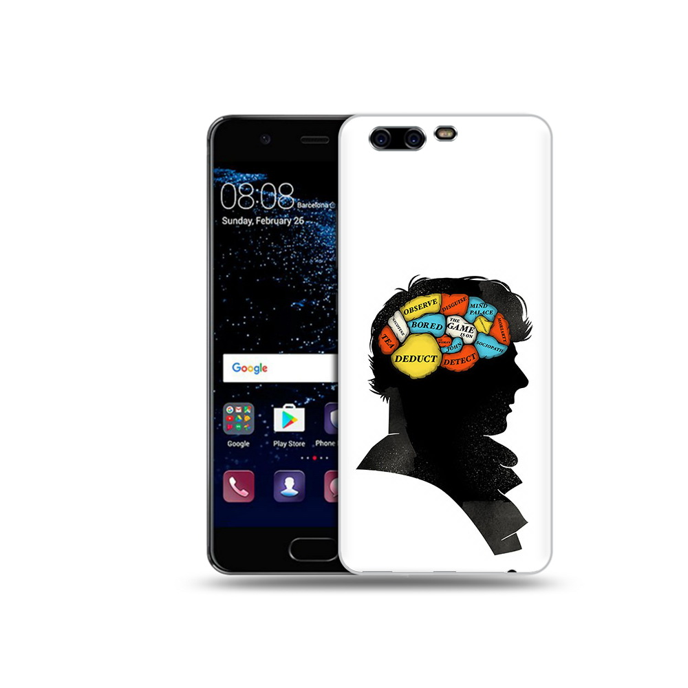 

Чехол MyPads Tocco для Huawei P10 темный рисунок (PT60870.50.640), Прозрачный, Tocco