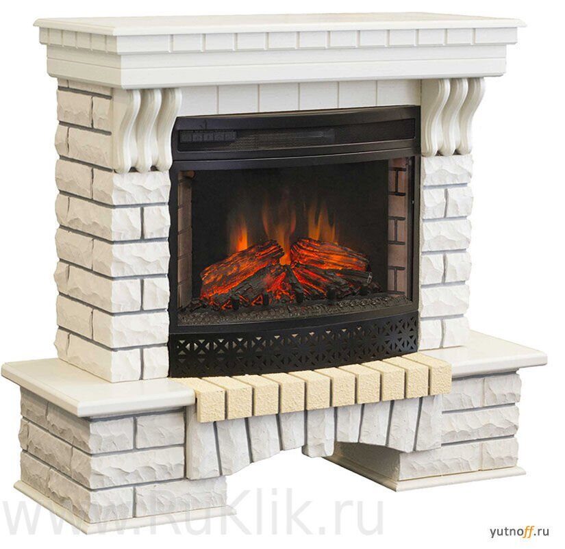 

Электрокамин Real Flame Country 25 WT с очагом Firefield 25 S IR