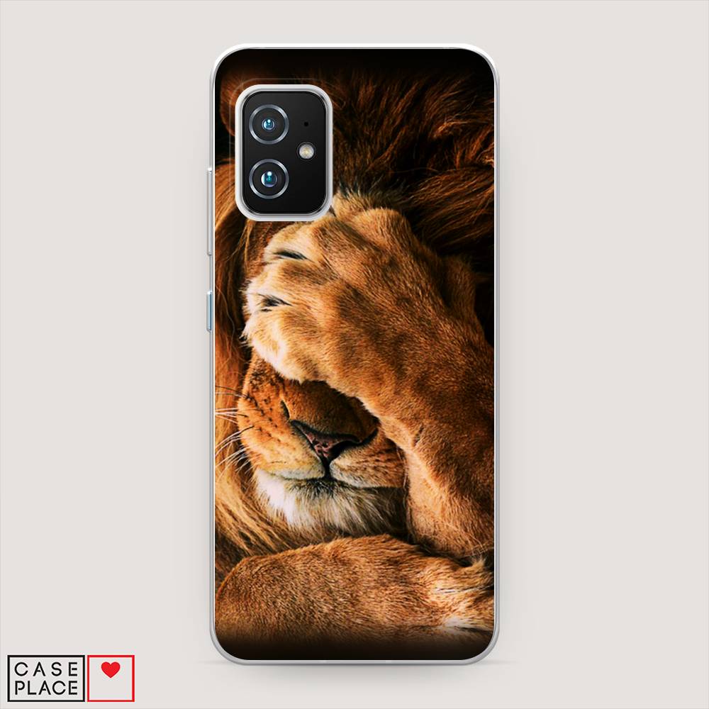 фото Чехол awog "львиный стыд" для asus zenfone 8 mini