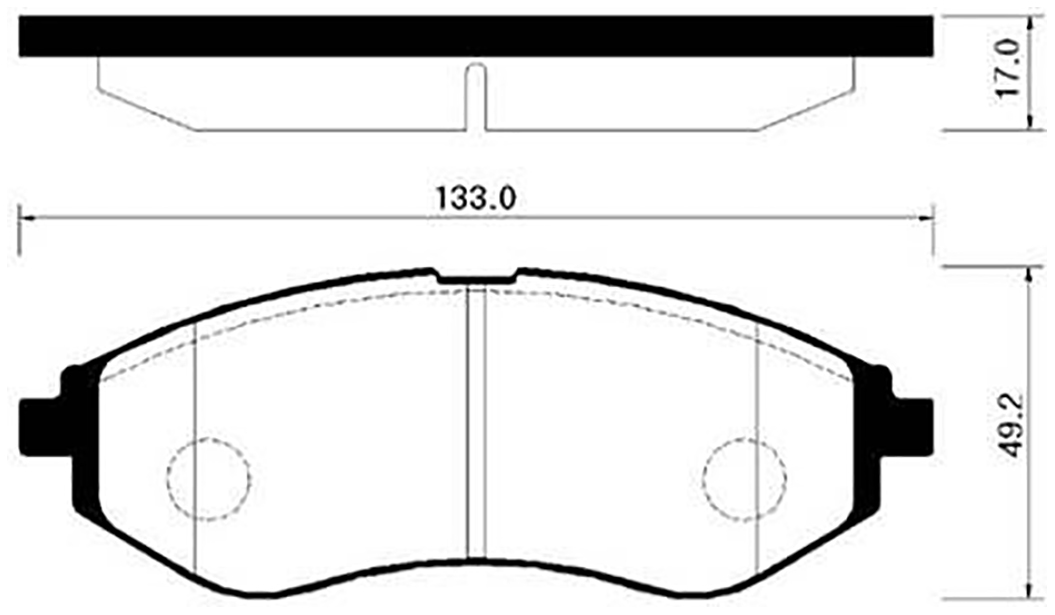 

Тормозные колодки HSB hp2011