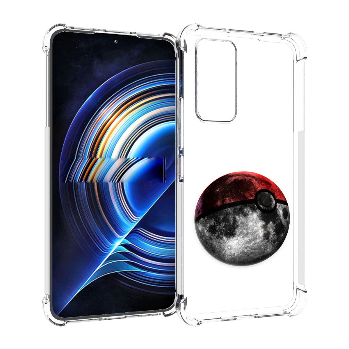 

Чехол MyPads планета покебол для Tecno Camon 19 Neo, Прозрачный, Tocco