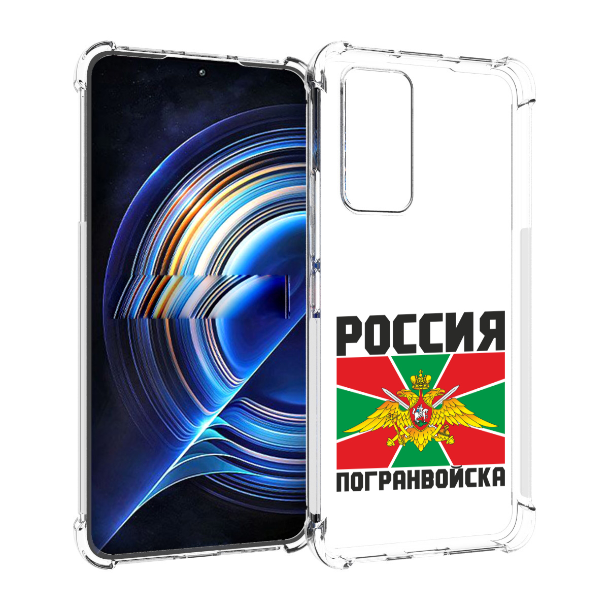 

Чехол MyPads погранвойска для Tecno Camon 19 Neo, Прозрачный, Tocco