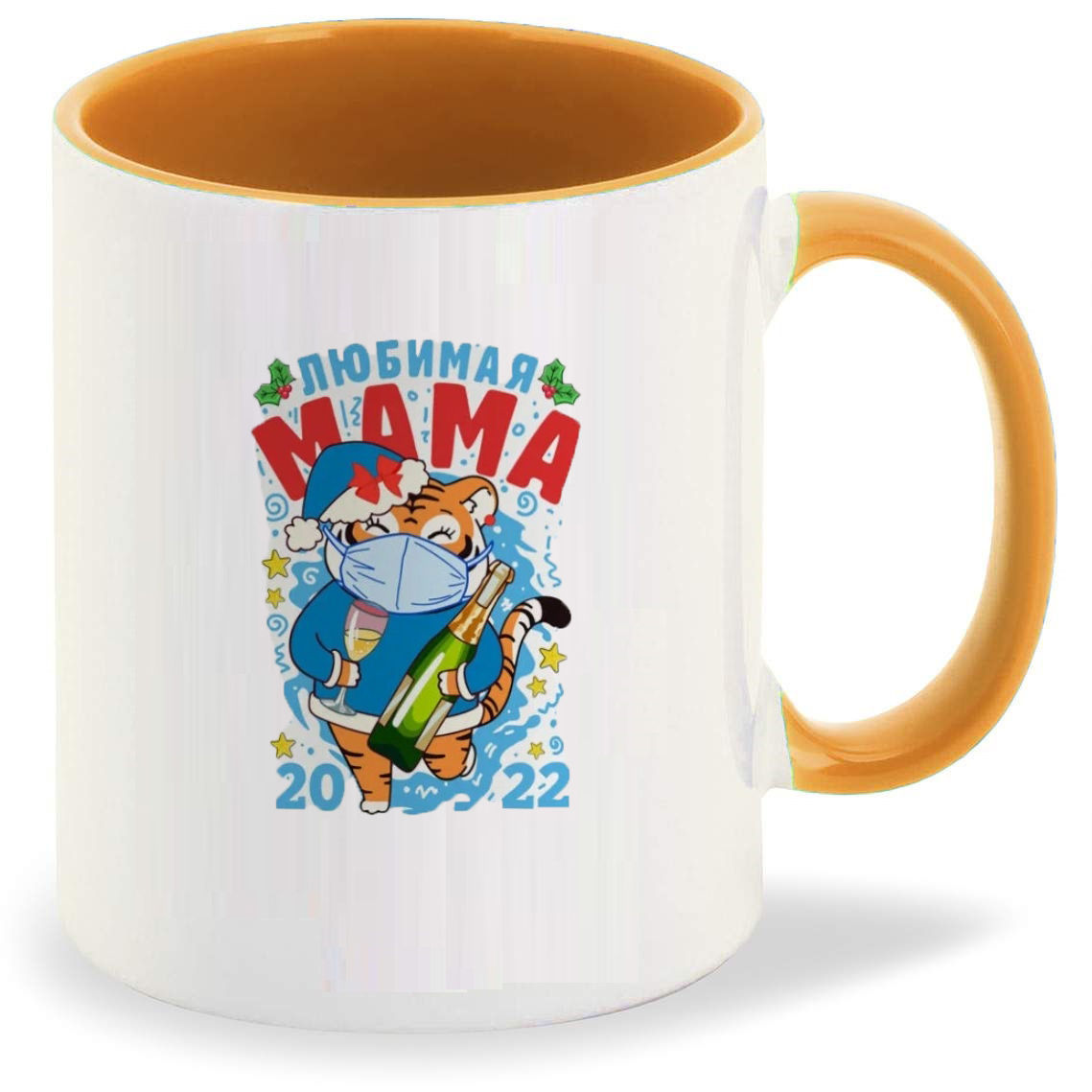 

Кружка CoolPodarok Любимая мама тигрица