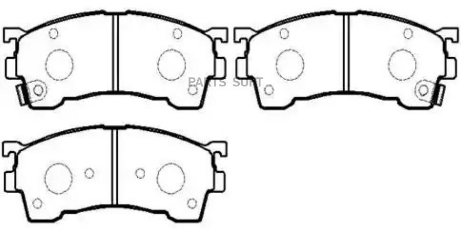 

Тормозные колодки HSB hp5026