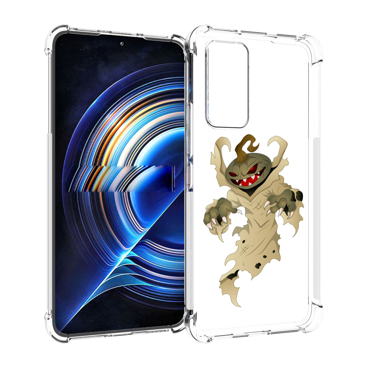 

Чехол MyPads призрак хэллоуина для Tecno Camon 19 Neo, Прозрачный, Tocco