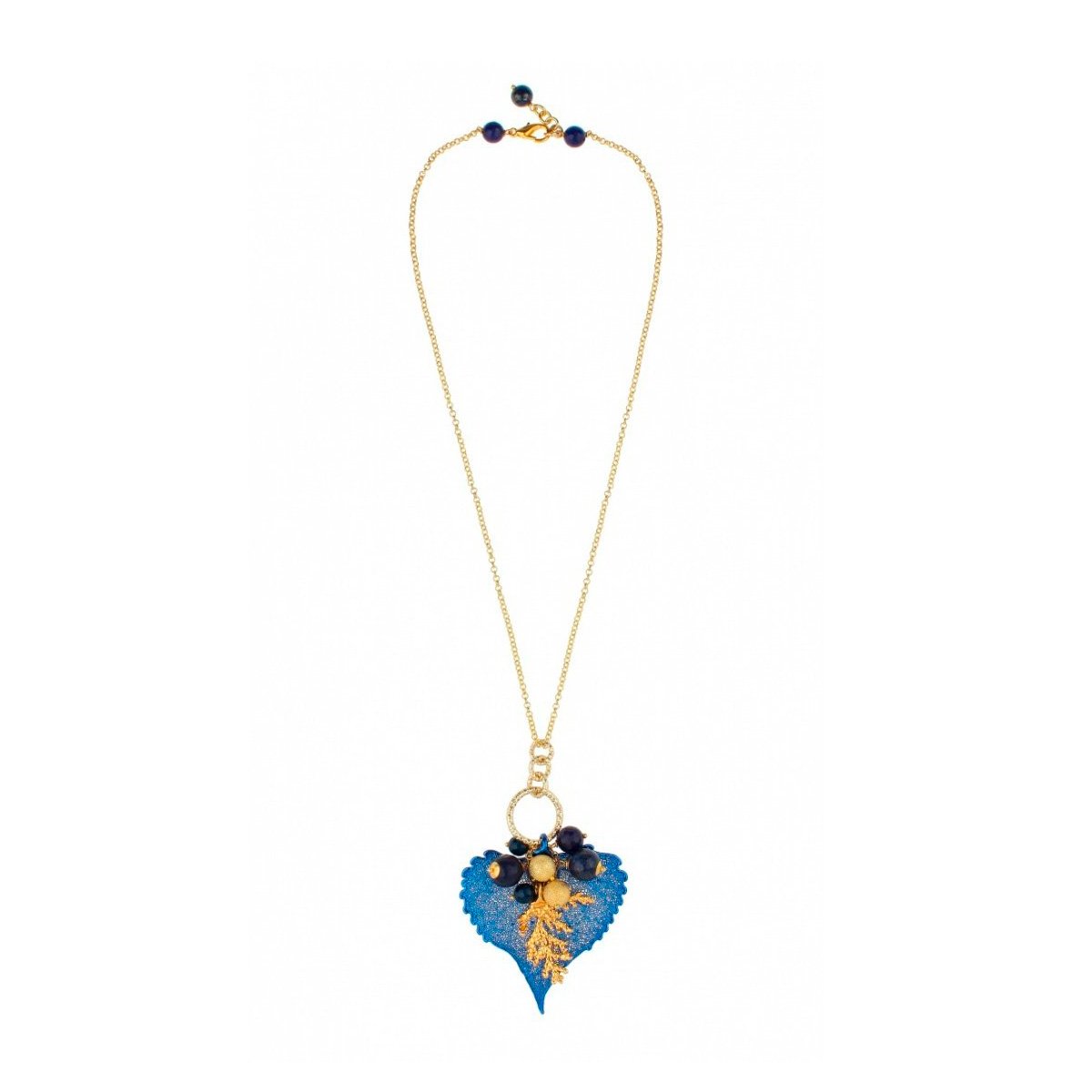 

Колье из бижутерного сплава с искусственным жемчугом 50 см Ester Bijoux CL861-G BR, CL861-G BR
