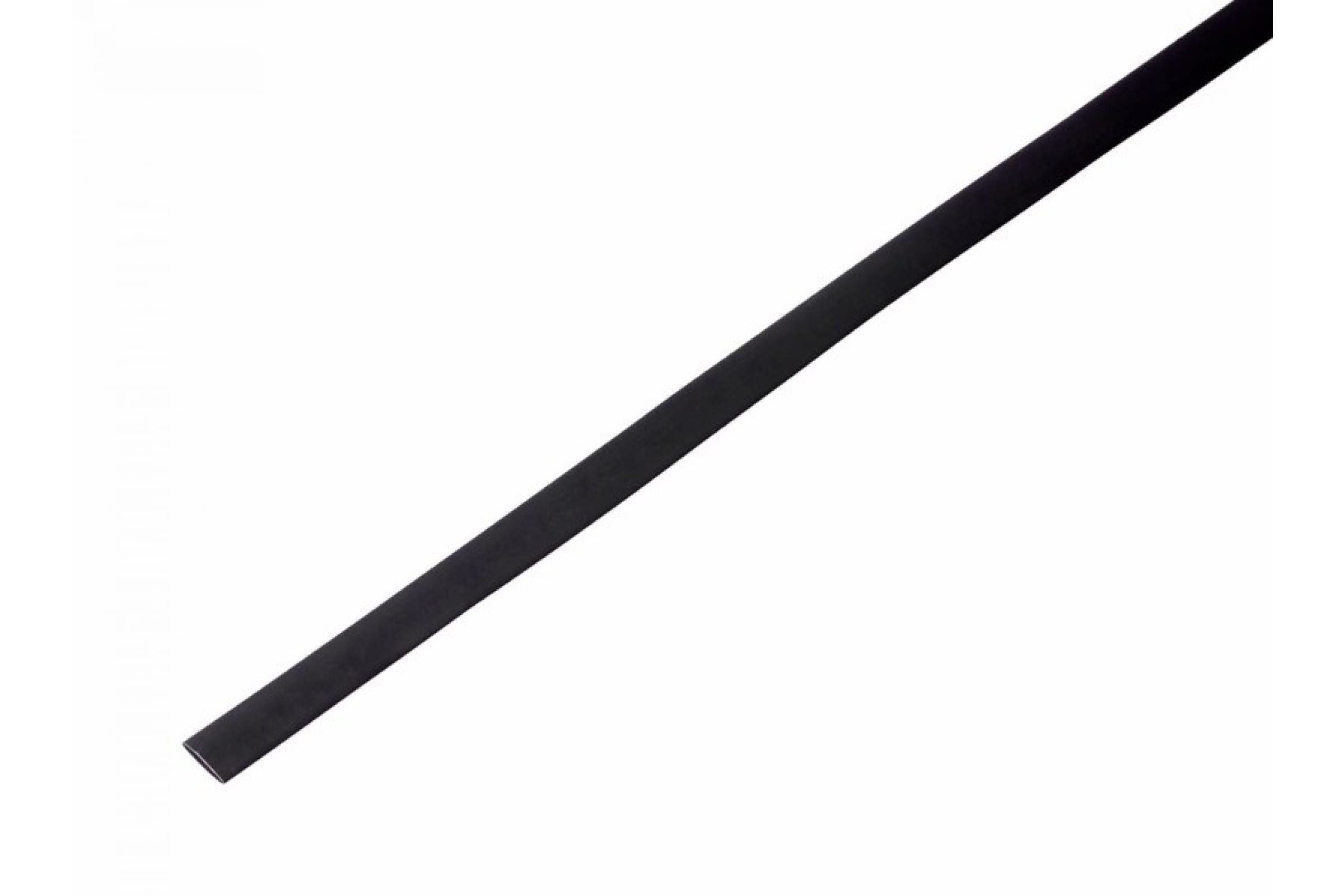 фото Трубка термоус. rexant длина 1000мм, ширина 5мм, диаметр 5мм, черный, 50шт [20-5006]