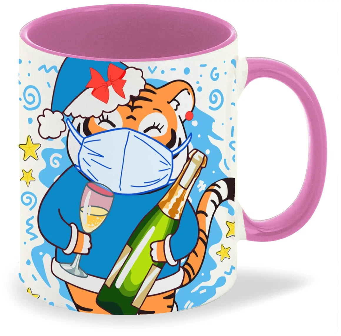 

Кружка CoolPodarok Любимая мама тигрица