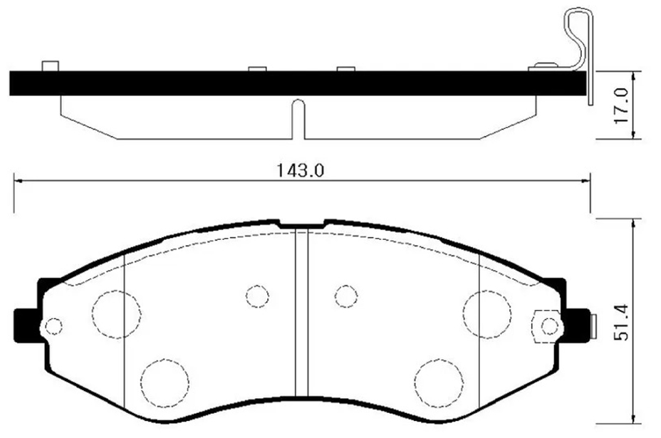 

Тормозные колодки HSB hp2012