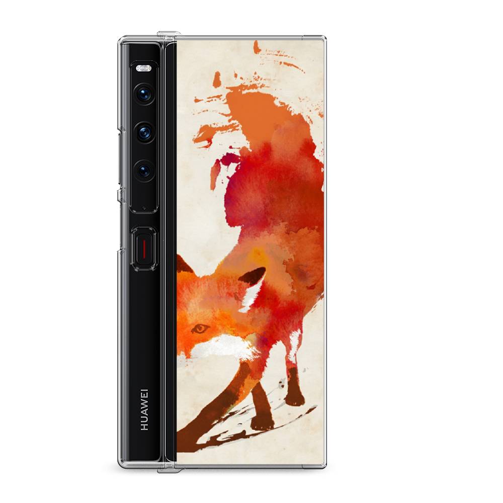

Силиконовый чехол "Лиса" на Huawei Mate Xs 2 / Хуавеи Мате Xs 2