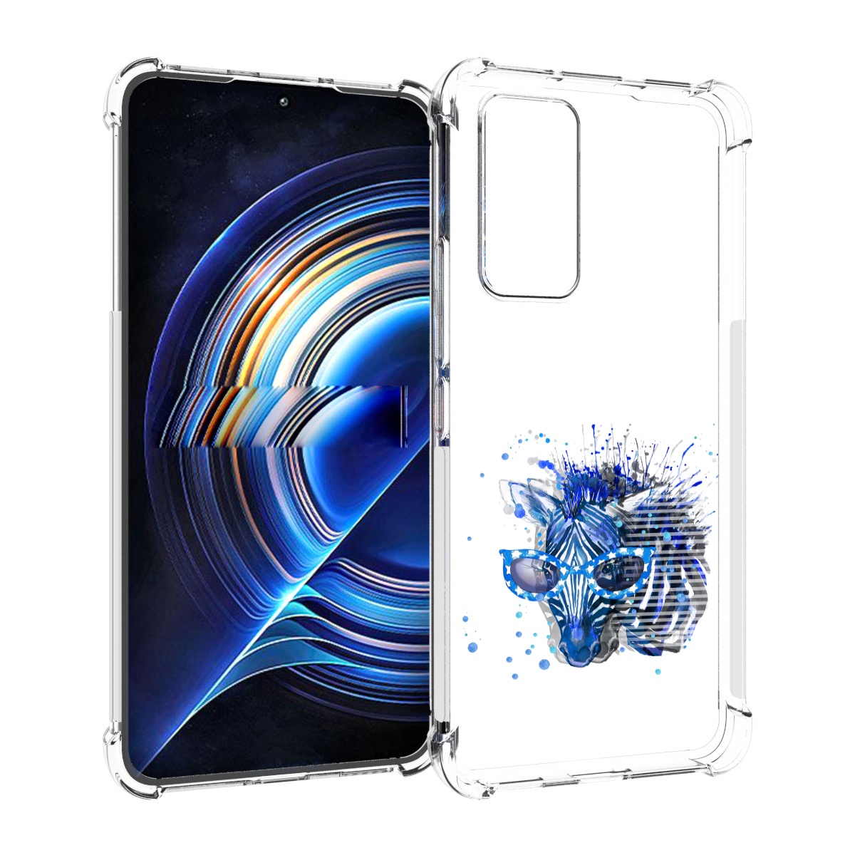 

Чехол MyPads расплывчатая зебра для Tecno Camon 19 Neo, Прозрачный, Tocco