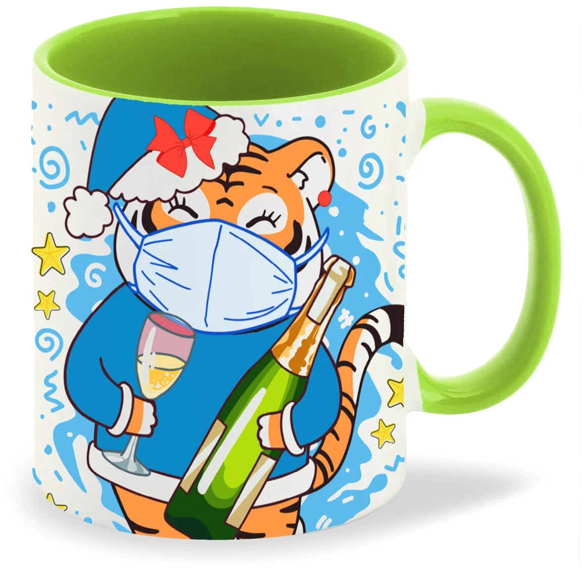

Кружка CoolPodarok Любимая мама тигрица