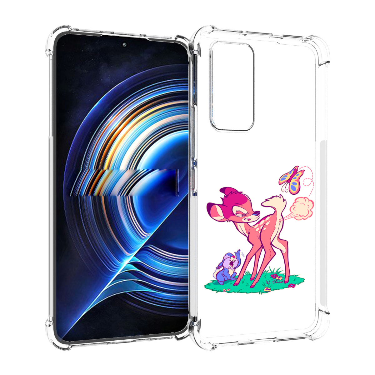 

Чехол MyPads смешной олененок для Tecno Camon 19 Neo, Прозрачный, Tocco