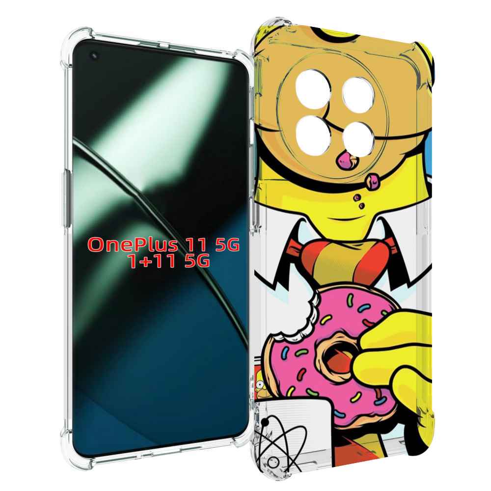 

Чехол MyPads Пончик для OnePlus 11, Прозрачный, Tocco