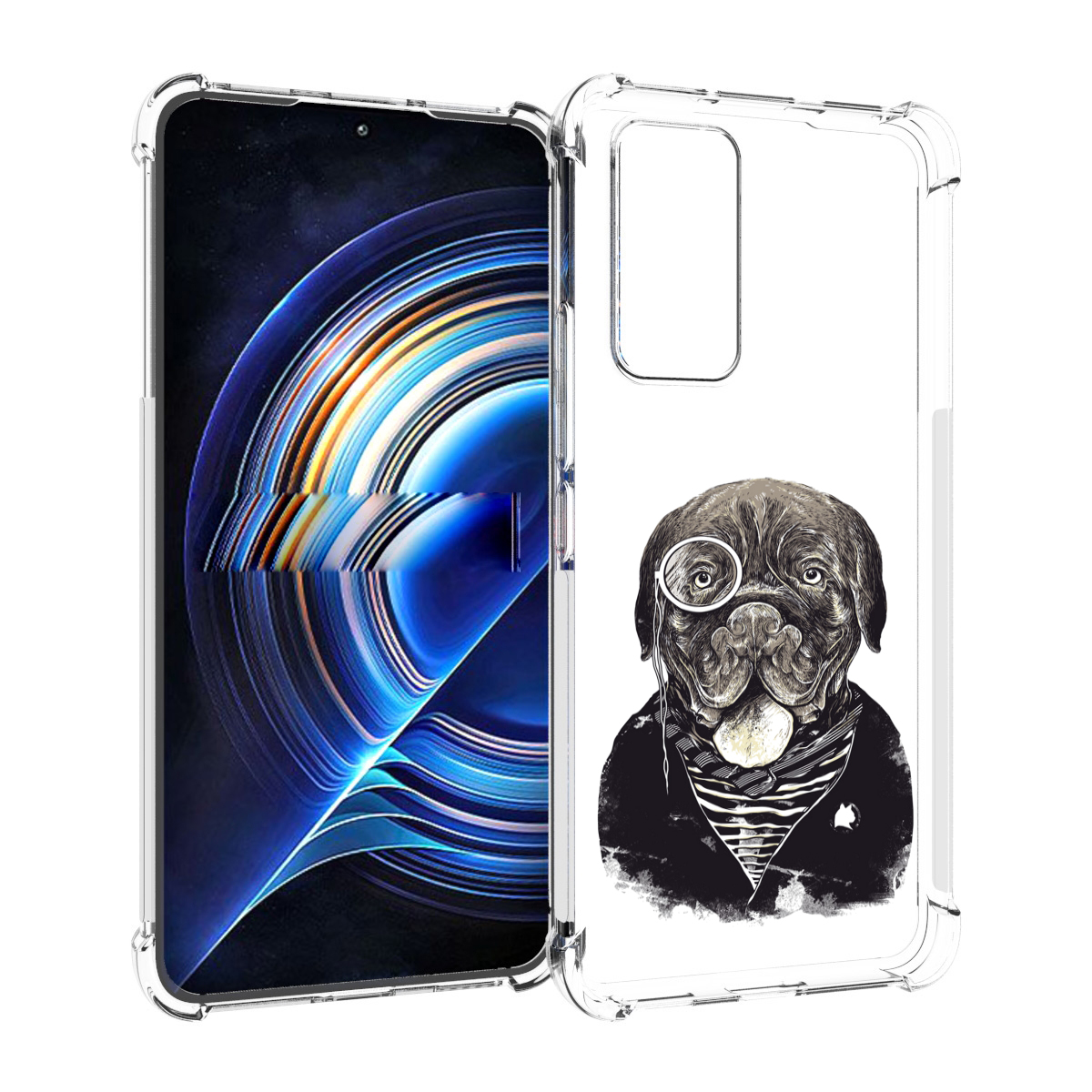 

Чехол MyPads солидный песик для Tecno Camon 19 Neo, Прозрачный, Tocco