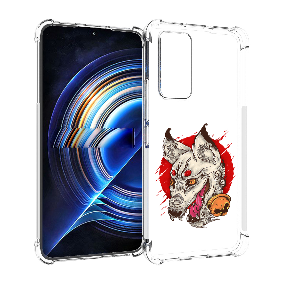 Чехол MyPads страшная собака для Tecno Camon 19 Neo