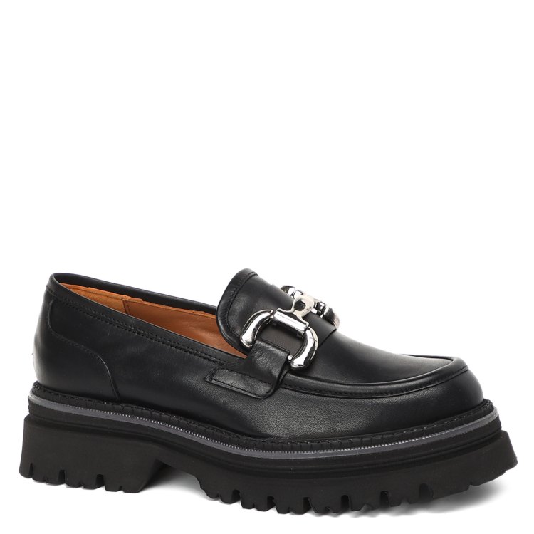 

Лоферы женские GIANNI RENZI GR1079 черные 41 EU, Черный, GR1079
