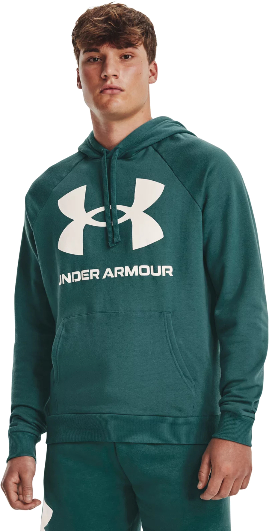 Худи мужское Under Armour 1357093 зеленое XL