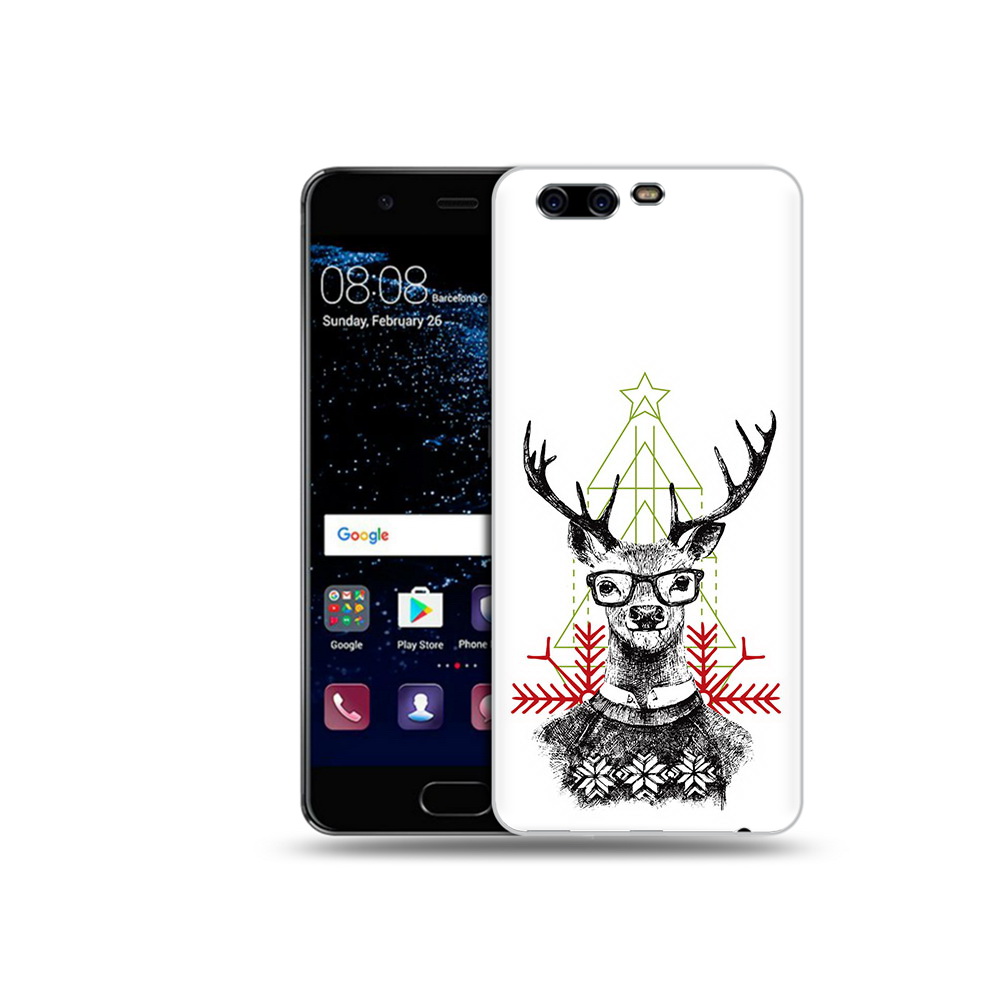 

Чехол MyPads Tocco для Huawei P10 умный олень (PT60870.50.652), Прозрачный, Tocco
