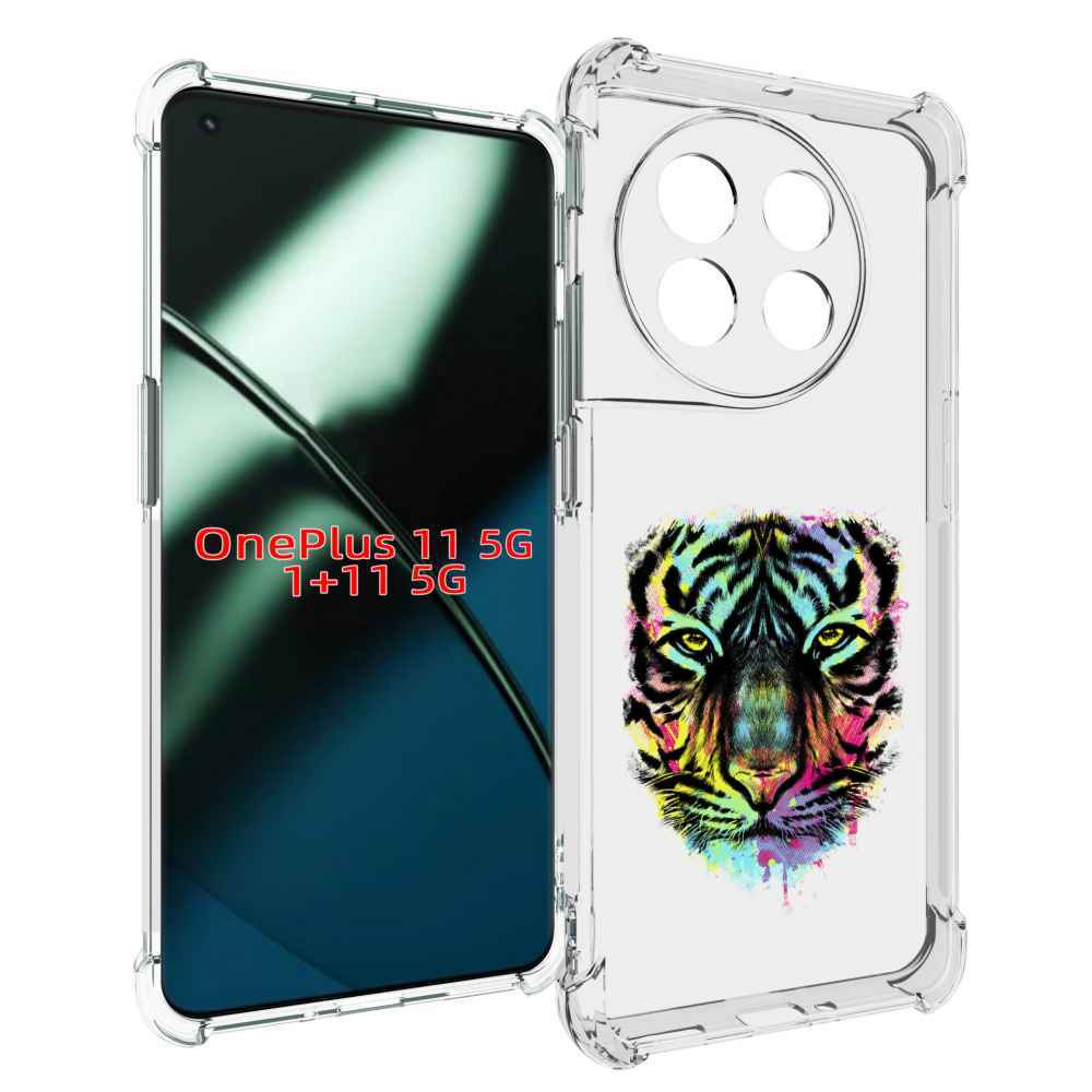 

Чехол MyPads Тигр 1 для OnePlus 11, Прозрачный, Tocco