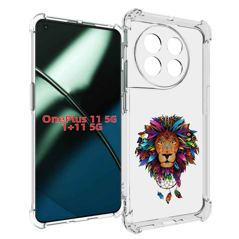 

Чехол MyPads Тотемный Лев для OnePlus 11, Прозрачный, Tocco