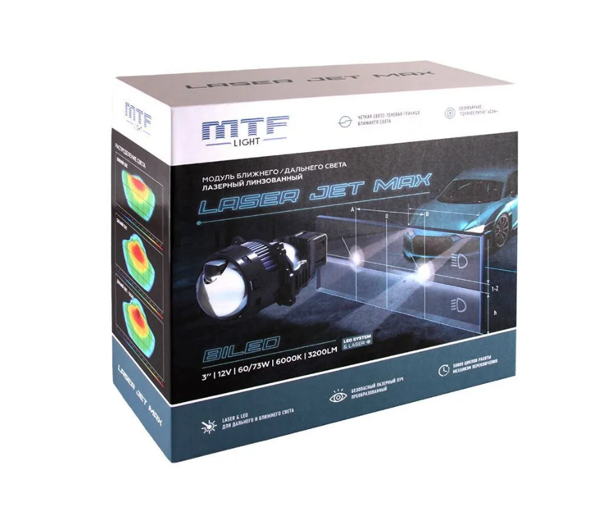 

Модули MTF Light лазерные линзованные BiLED серия LASER JET MAX 12В,