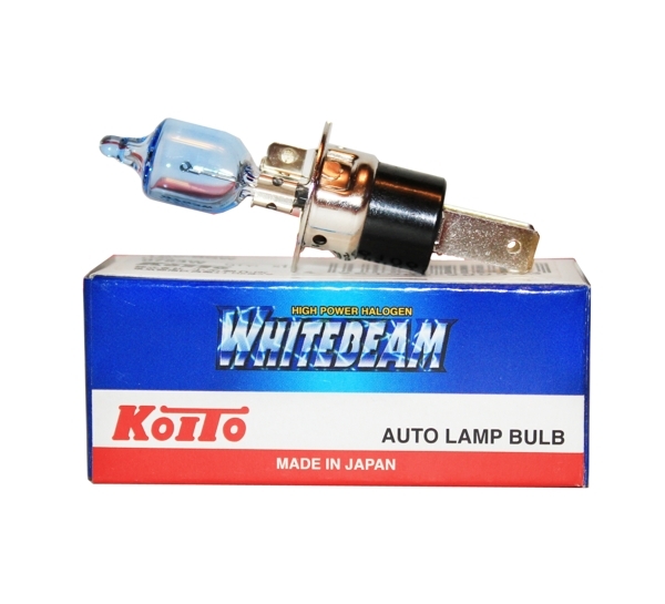 

Лампа Koito Whitebeam H3c 12V 55W (100W) 4000K (уп. 1 шт.) арт. 0753W