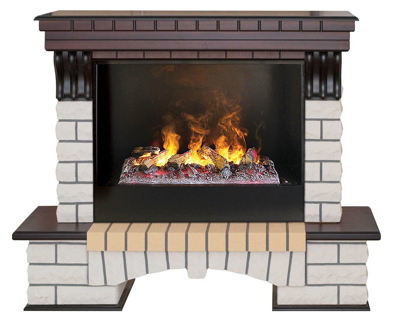 

Электрокамин Real Flame Country 26 AO с очагом 3D Cassette 630