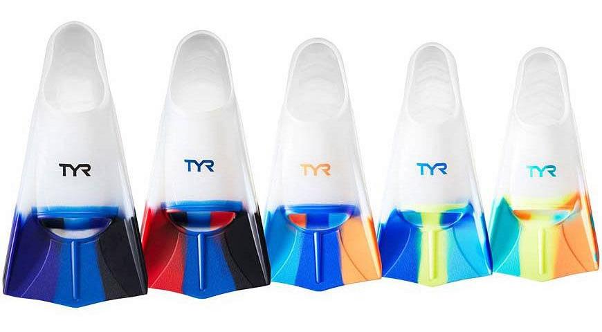 фото Ласты tyr 2021-22 stryker silicone fin мульти (us:m)