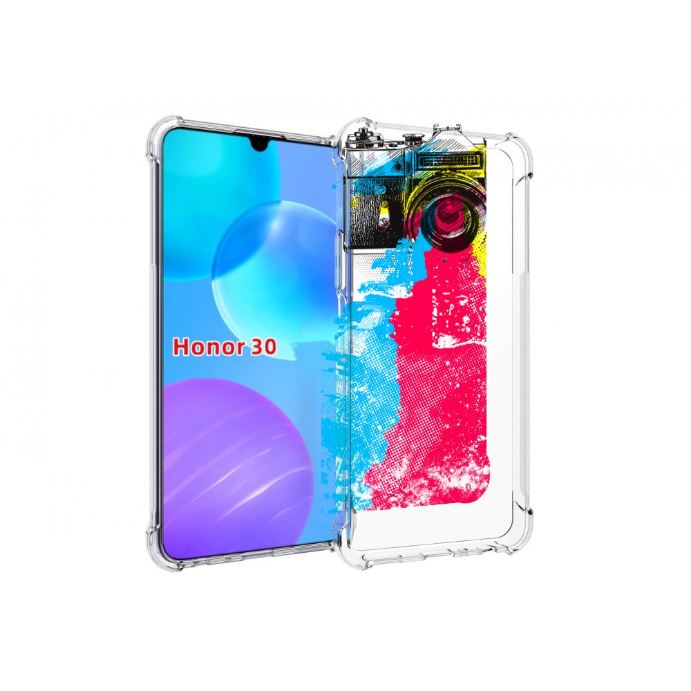 

Чехол MyPads цветной фотоаппарат для Huawei Honor 30 Lite, Tocco