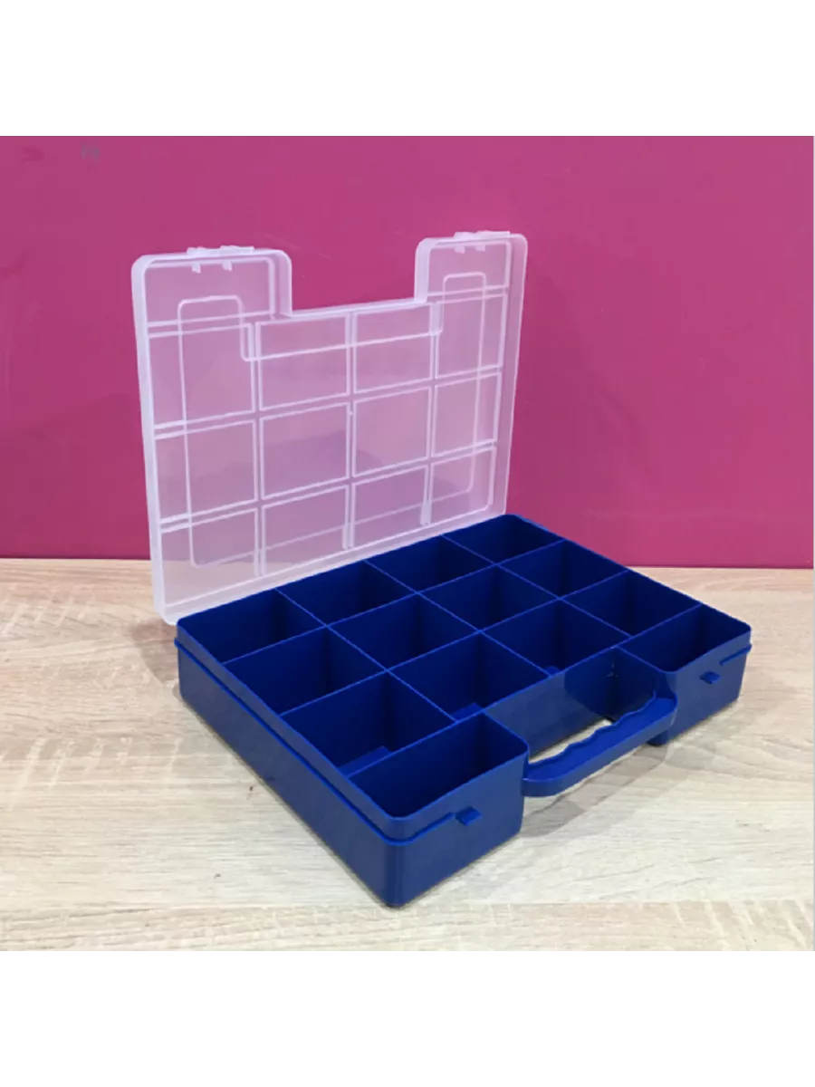 

Органайзер для мелочей Plastic 273x22x5см синий, 932-орг