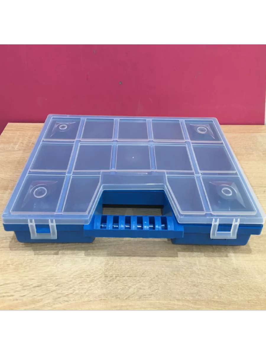 

Органайзер для мелочей Plastic 39x31x6,5см со съемными перегородками, 932-орг