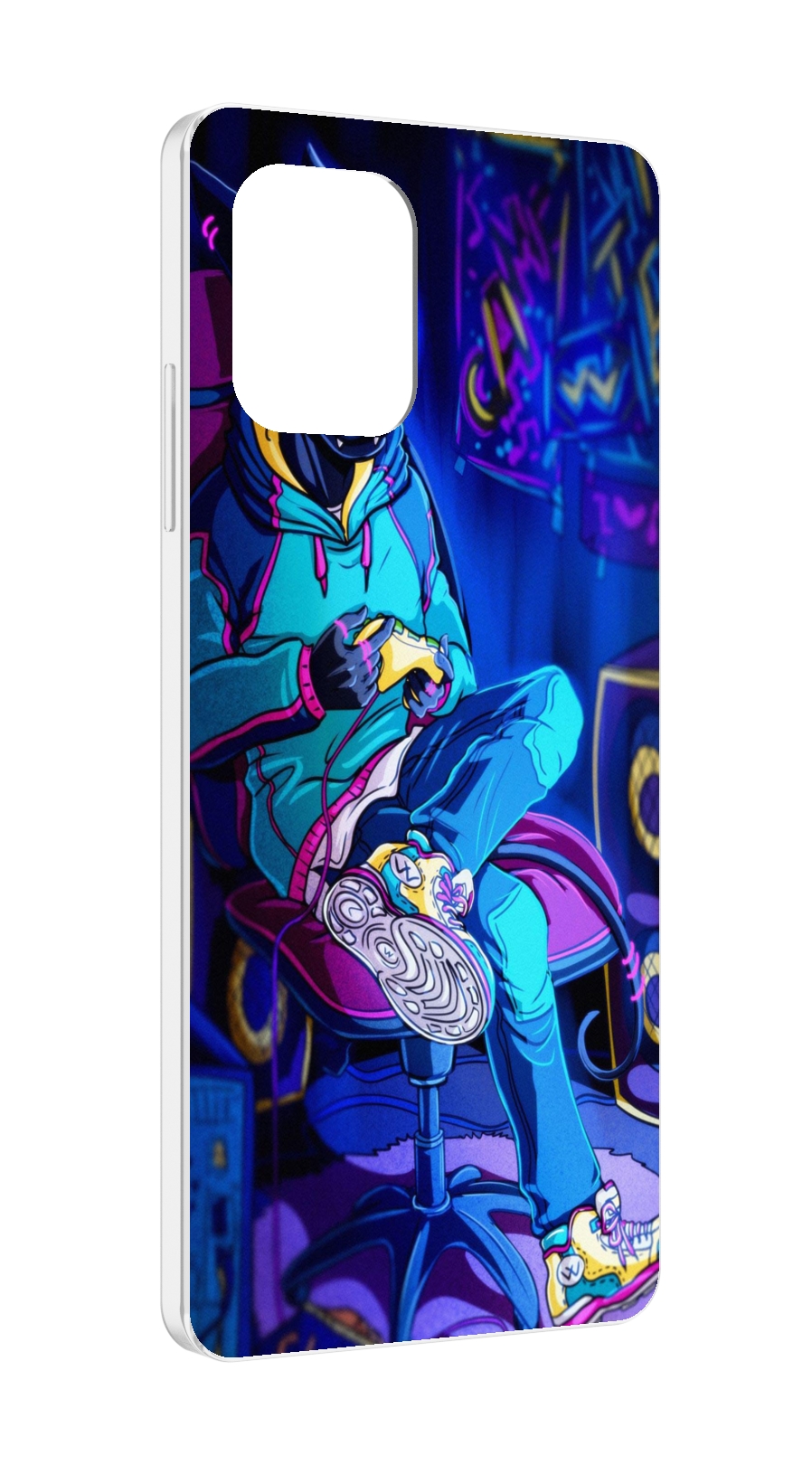 

Чехол MyPads киберпанк игрок для UMIDIGI Power 7 Max / Power 7S, Прозрачный, Tocco