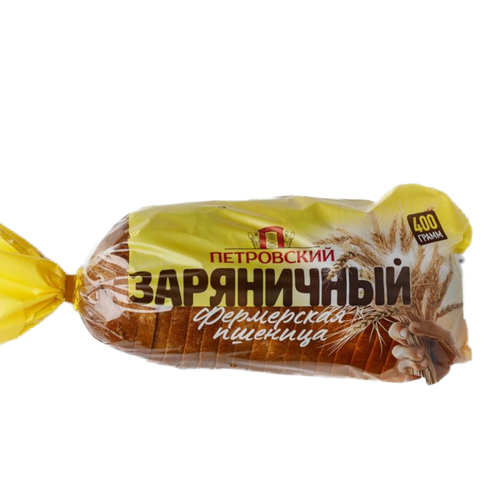 

Батон Петровский Заряничный в нарезке 400 г