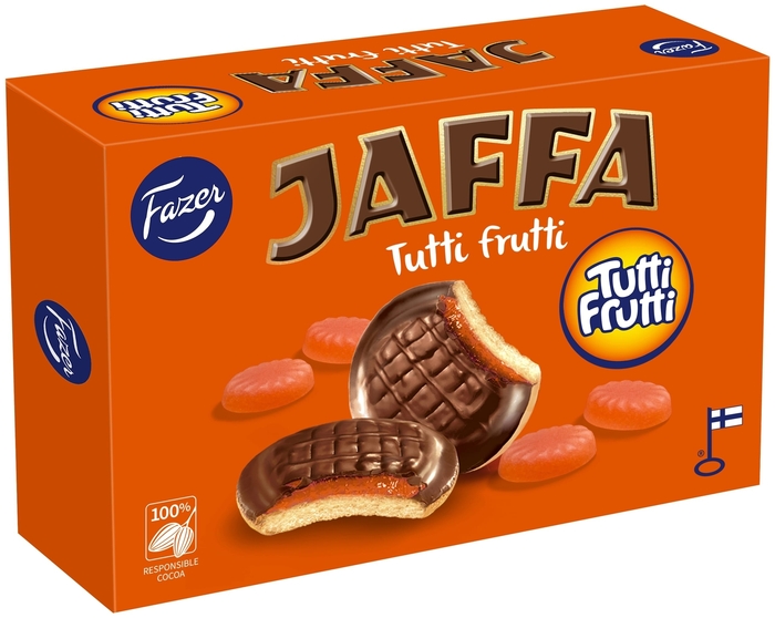 фото Печенье fazer jaffa тутти-фрутти 300 г