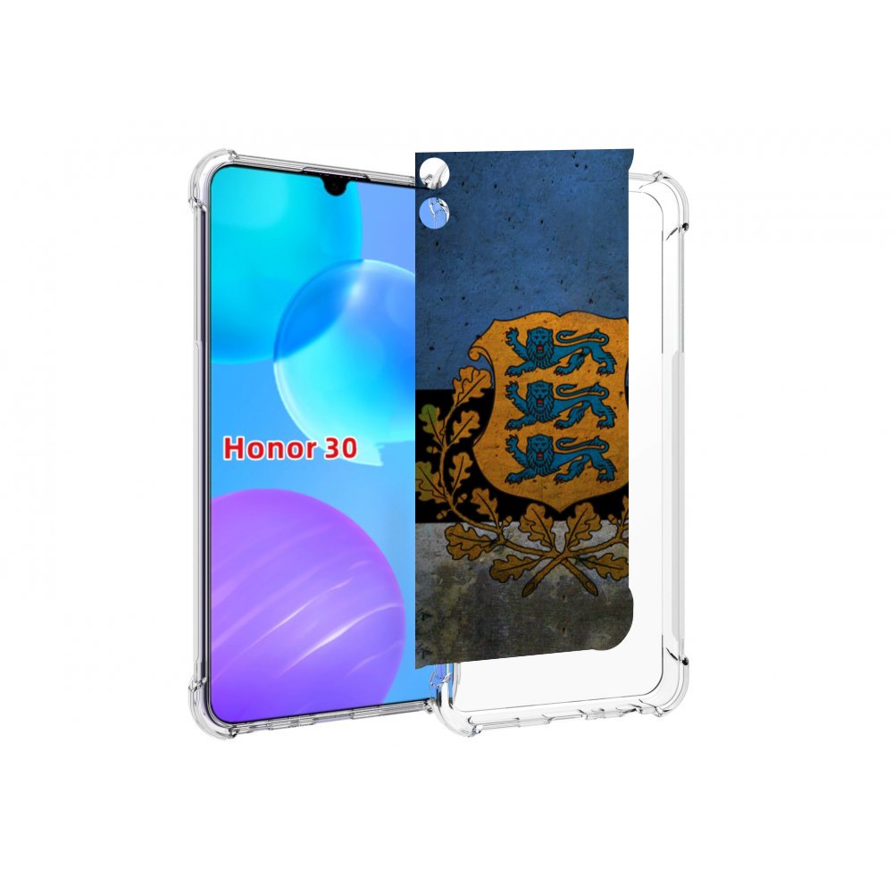 

Чехол MyPads герб флаг эстонии для Huawei Honor 30 Lite, Tocco