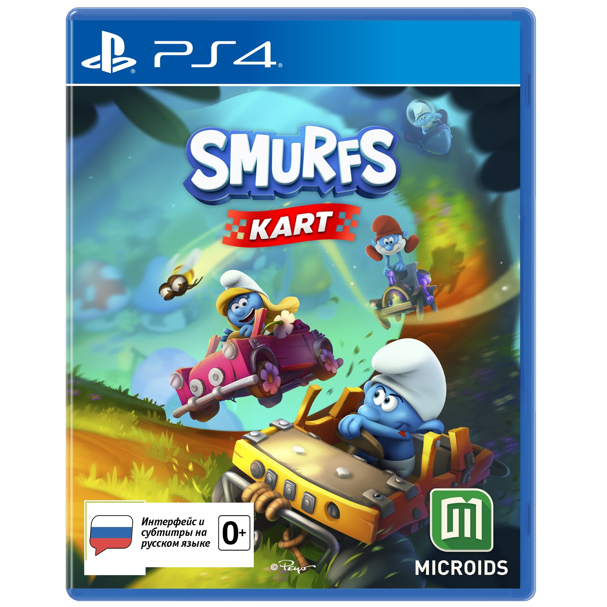 Игра Smurfs Kart (PlayStation 4, русские субтитры)