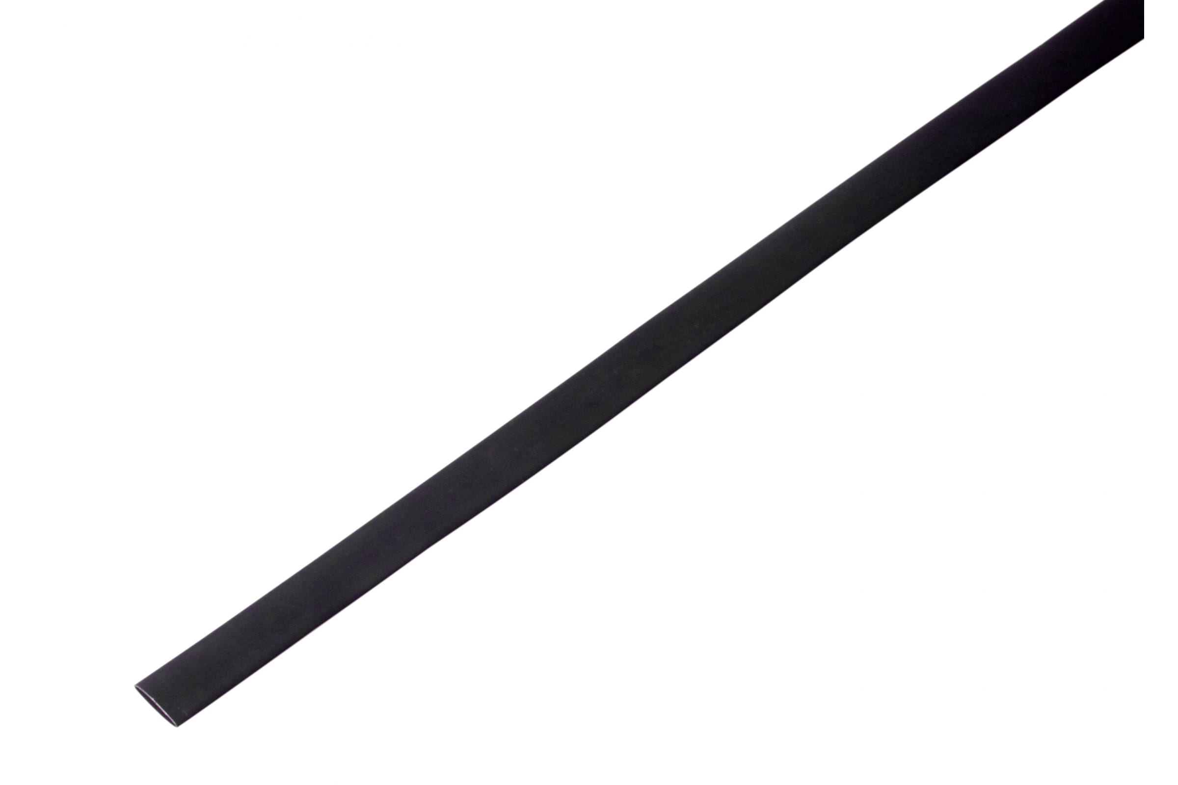 фото Трубка термоус. rexant длина 1000мм, ширина 8мм, диаметр 8мм, черный, 50шт [20-8006]