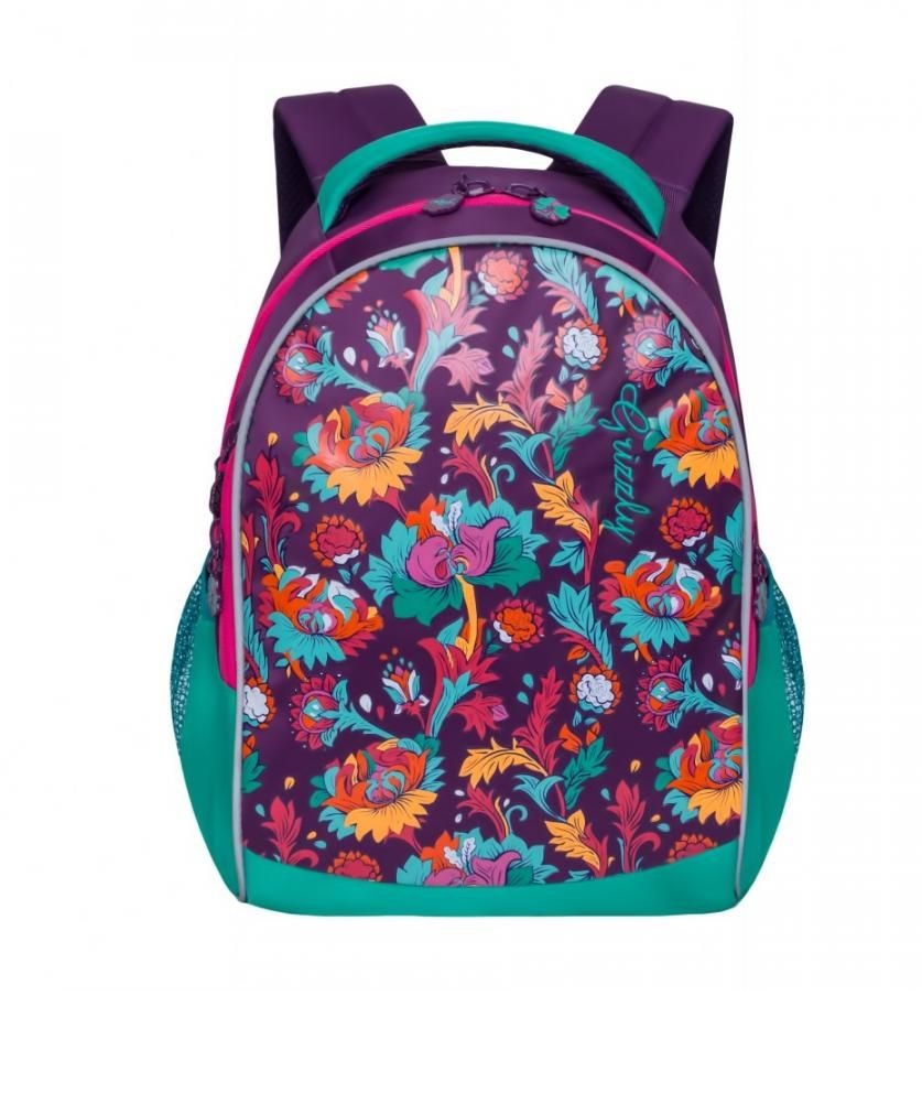 Рюкзак женский Grizzly RD-836-1 фиолетовый, 37х27х17 см