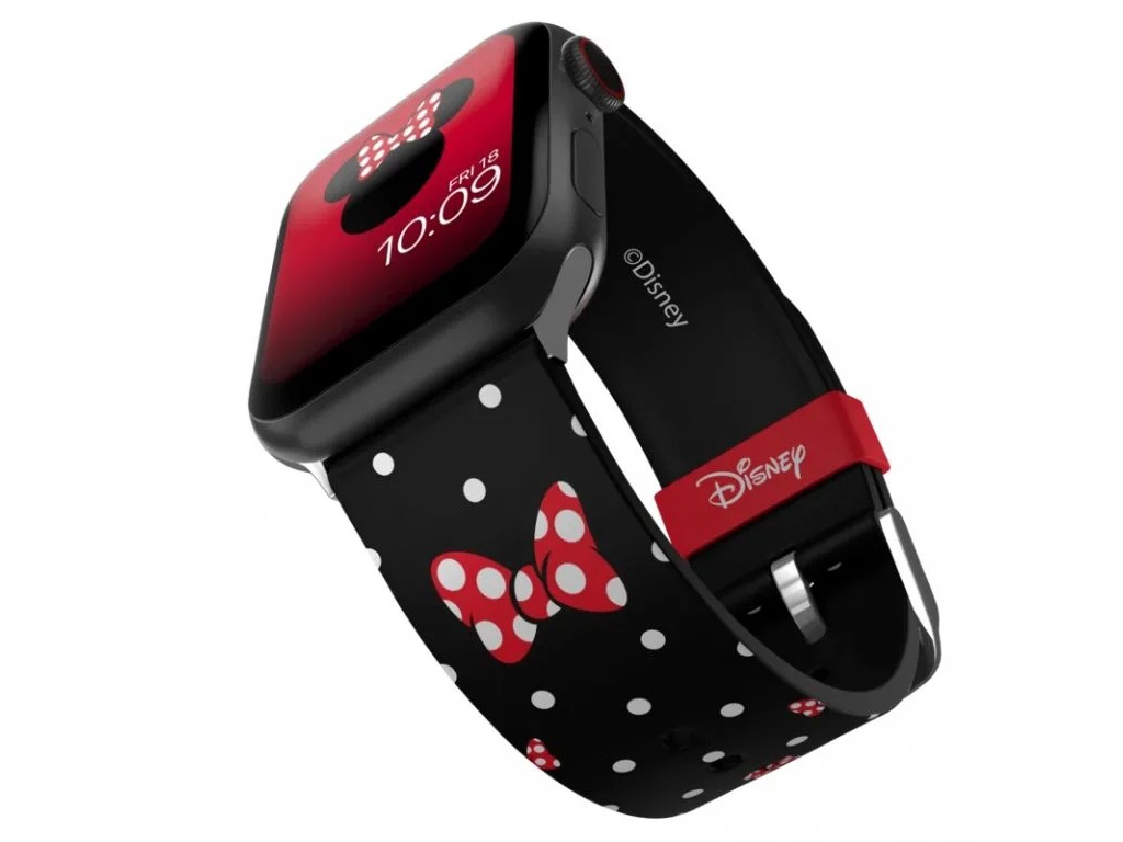 фото Ремешок mobyfox для apple watch minnie mouse - polka noir black st-dsy22cls2105