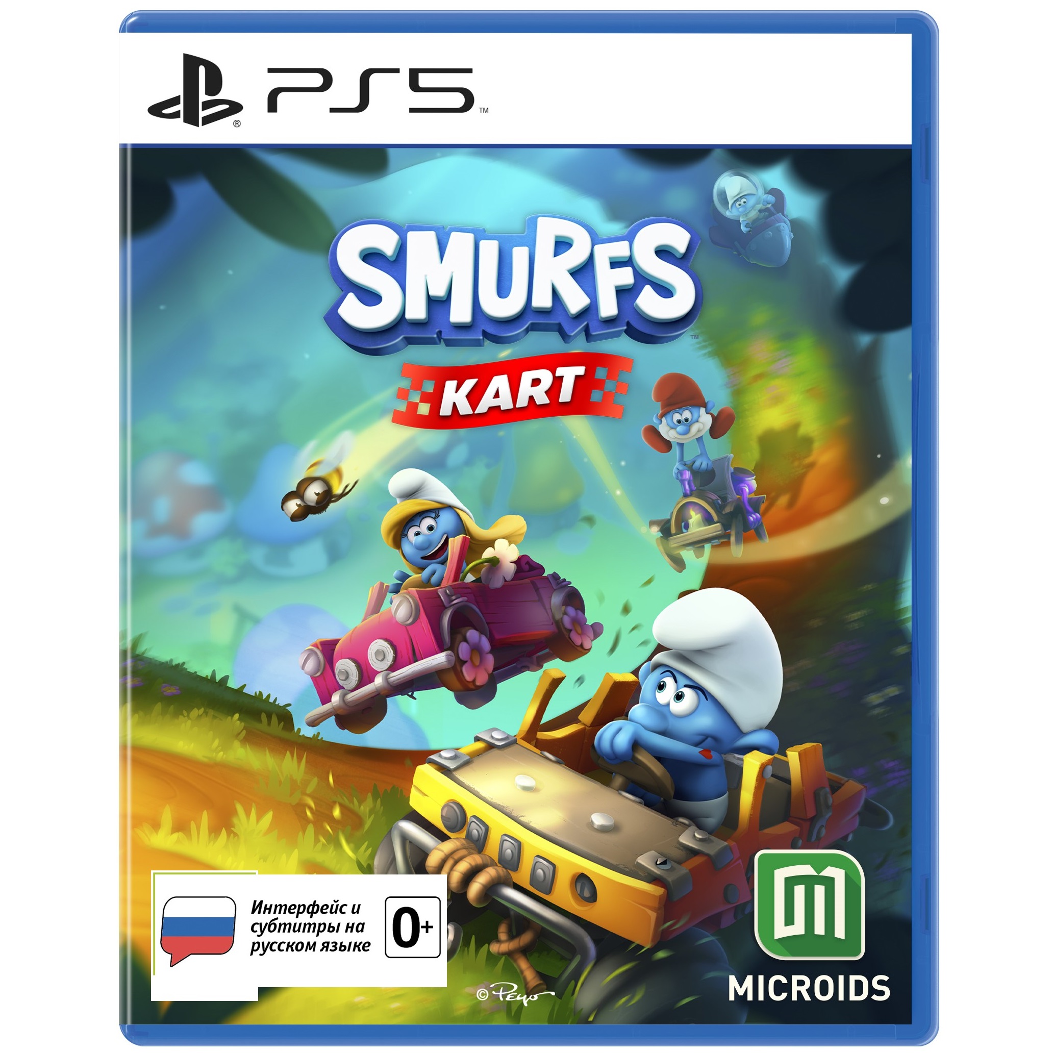 Игра Smurfs Kart (PlayStation 5, русские субтитры)