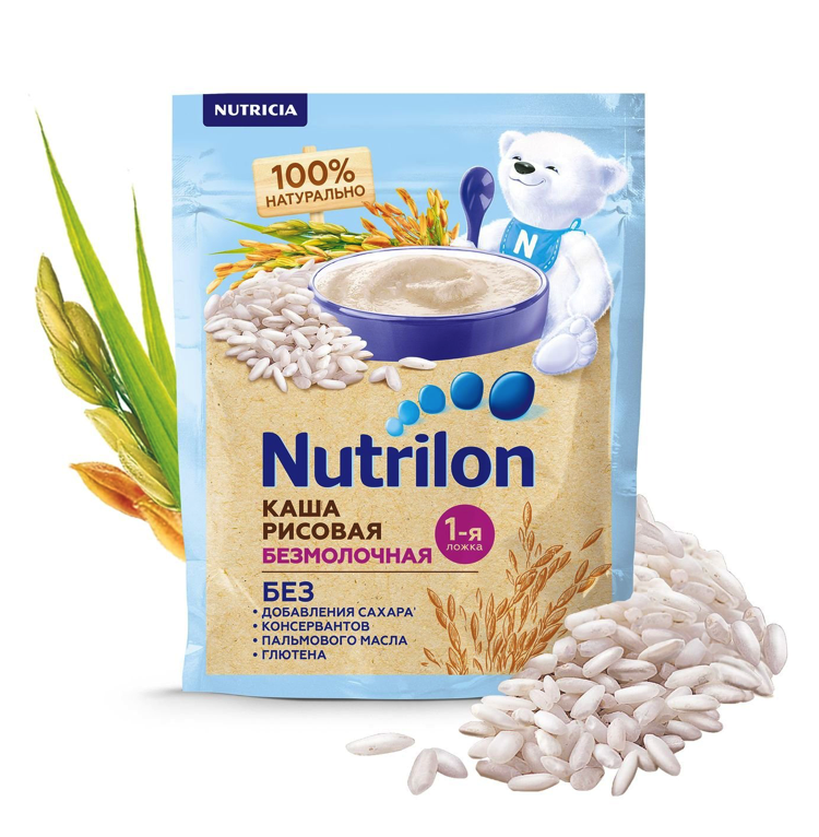 Каша Nutrilon рисовая безмолочная с 4 месяцев 180 г