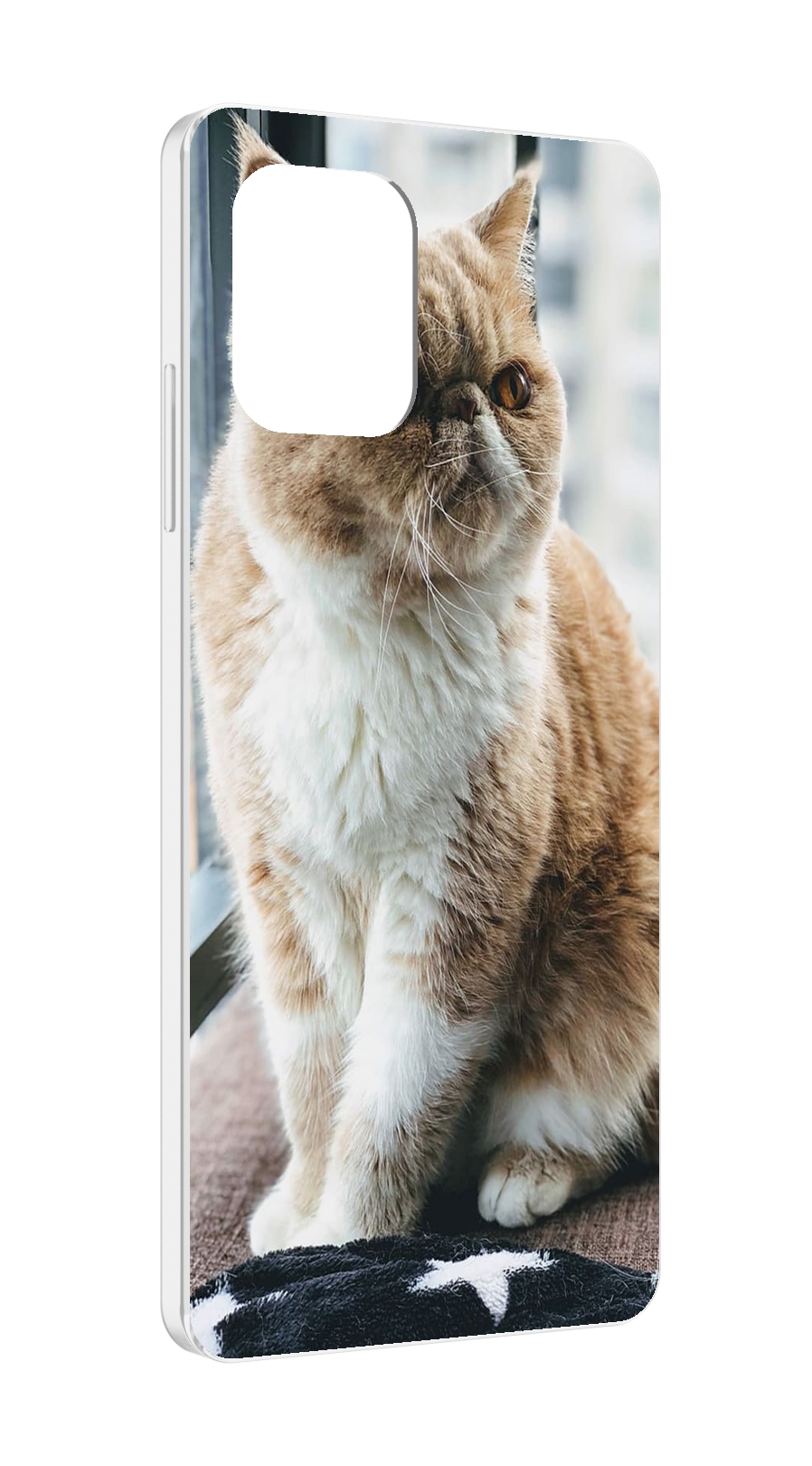 

Чехол MyPads кошка экзот для UMIDIGI Power 7 Max / Power 7S, Прозрачный, Tocco